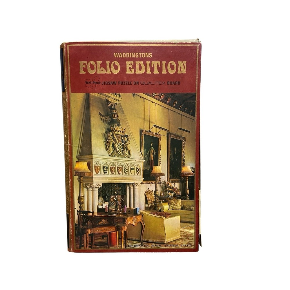 Vintage Waddingtons Folio Arundel Castle Jigsaw Puzzle
